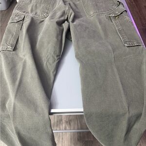 Wrangler Riggs Workwear: Men's Olive Cargo Pants